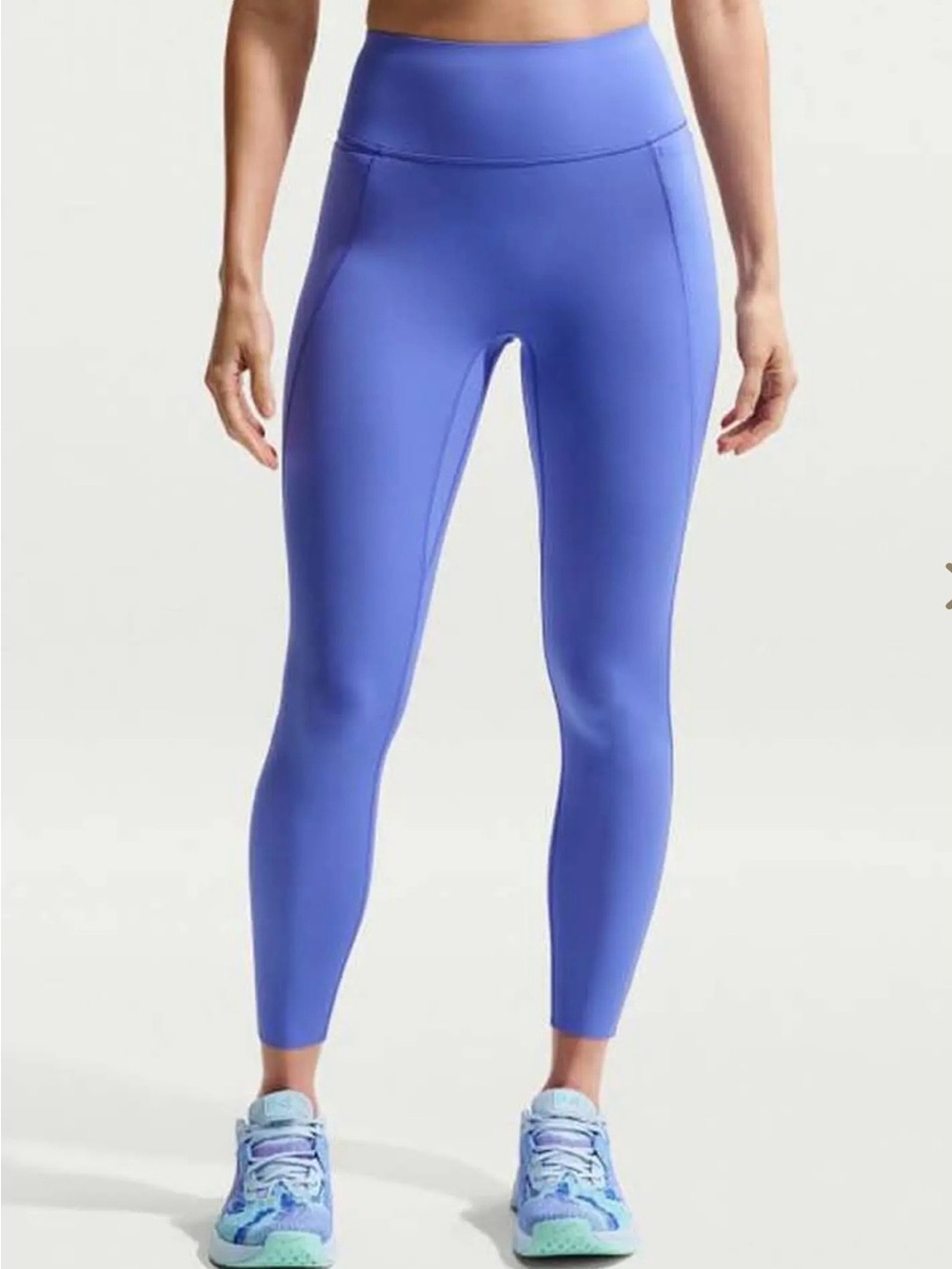 Nike Universa Skinny Fit High Rise Tights - Sapphire & Deep Night - Medium